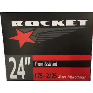 Rocket TUBE 24"x 1.75-2125 SCHRADER VALVE THORN RESISTANT