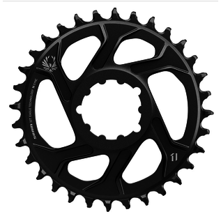 Sram CHAINRING X-SYNC 2 STEEL 30T DIRECT MOUNT 6mm OFFSET Black