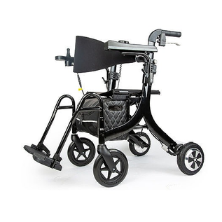 E-TRAVELLER EVO Powered Rollator Black