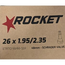 Rocket TUBE 26" X 1.95-2.35 SCHRADER VALVE 48mm