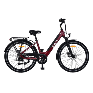 TEBCO VOYAGER 26" ELECTRIC BIKE Plum