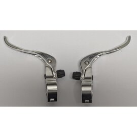 BRAKE LEVER INLINE 26MM SILVER