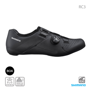 Shimano SHOE RC300 E-WIDTH Black