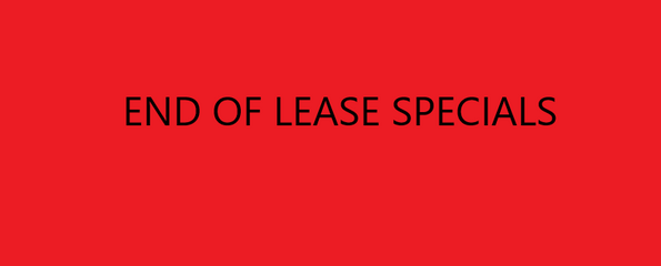 End of Lease Specials