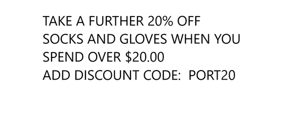 Discount socks and gloves