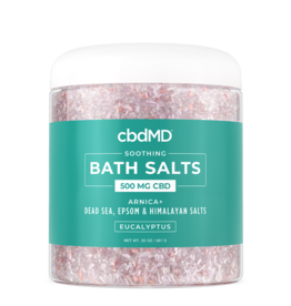 cbdMD cbdMD Eucalyptus Bath Salts 500mg CBD
