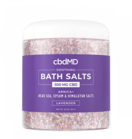 cbdMD cbdMD Lavender Bath Salt 500mg CBD