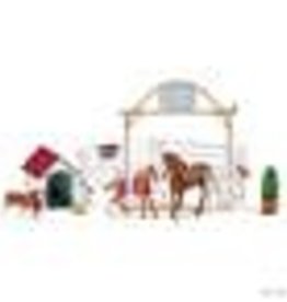 Schleich Horse Club Hannah's Guest Horses w/Ruby the Dog 42458