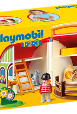 Playmobil 1.2.3 - My Take Along Barn 70180