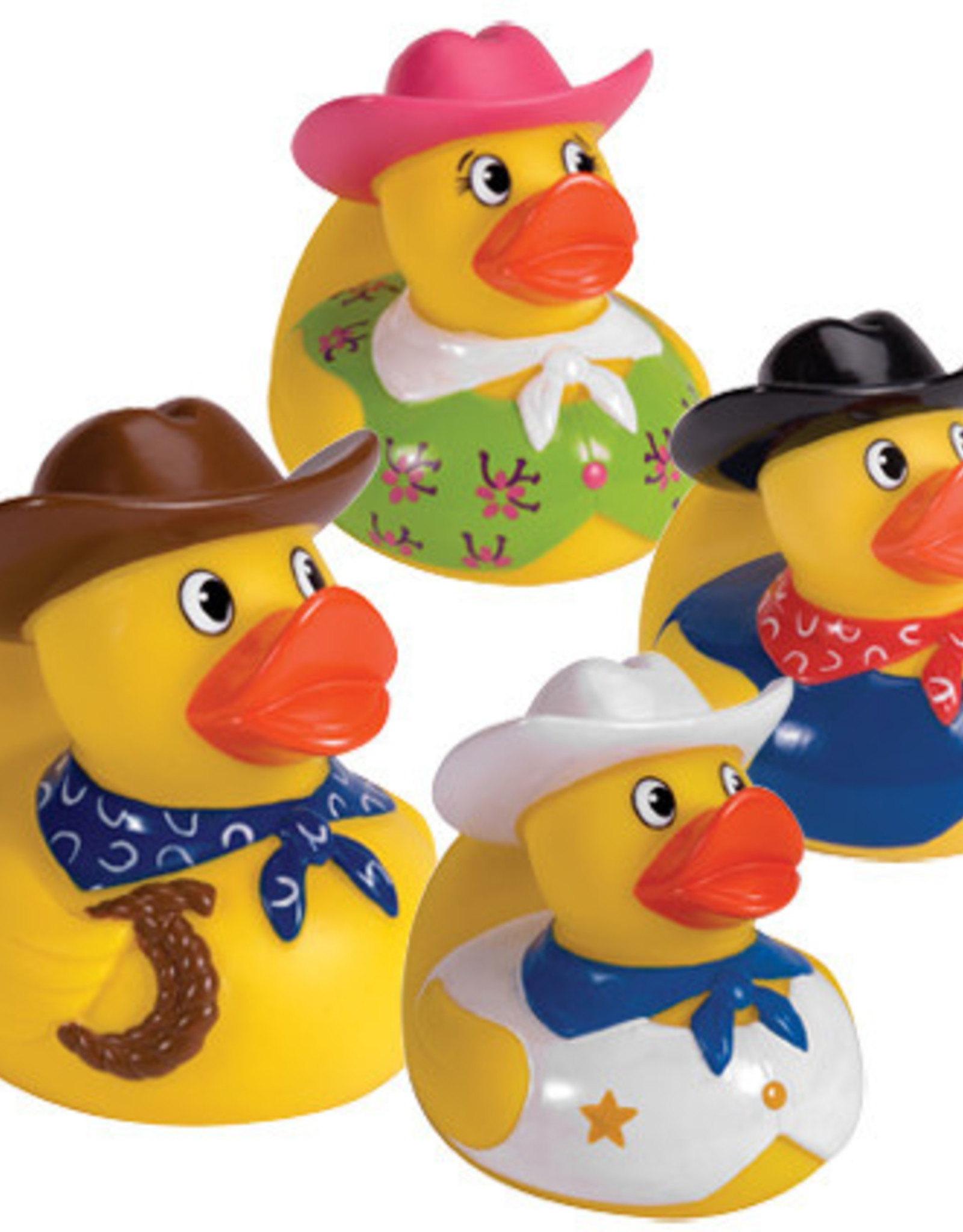 Schylling RUBBER DUCKIES COWBOYS ASSTED.