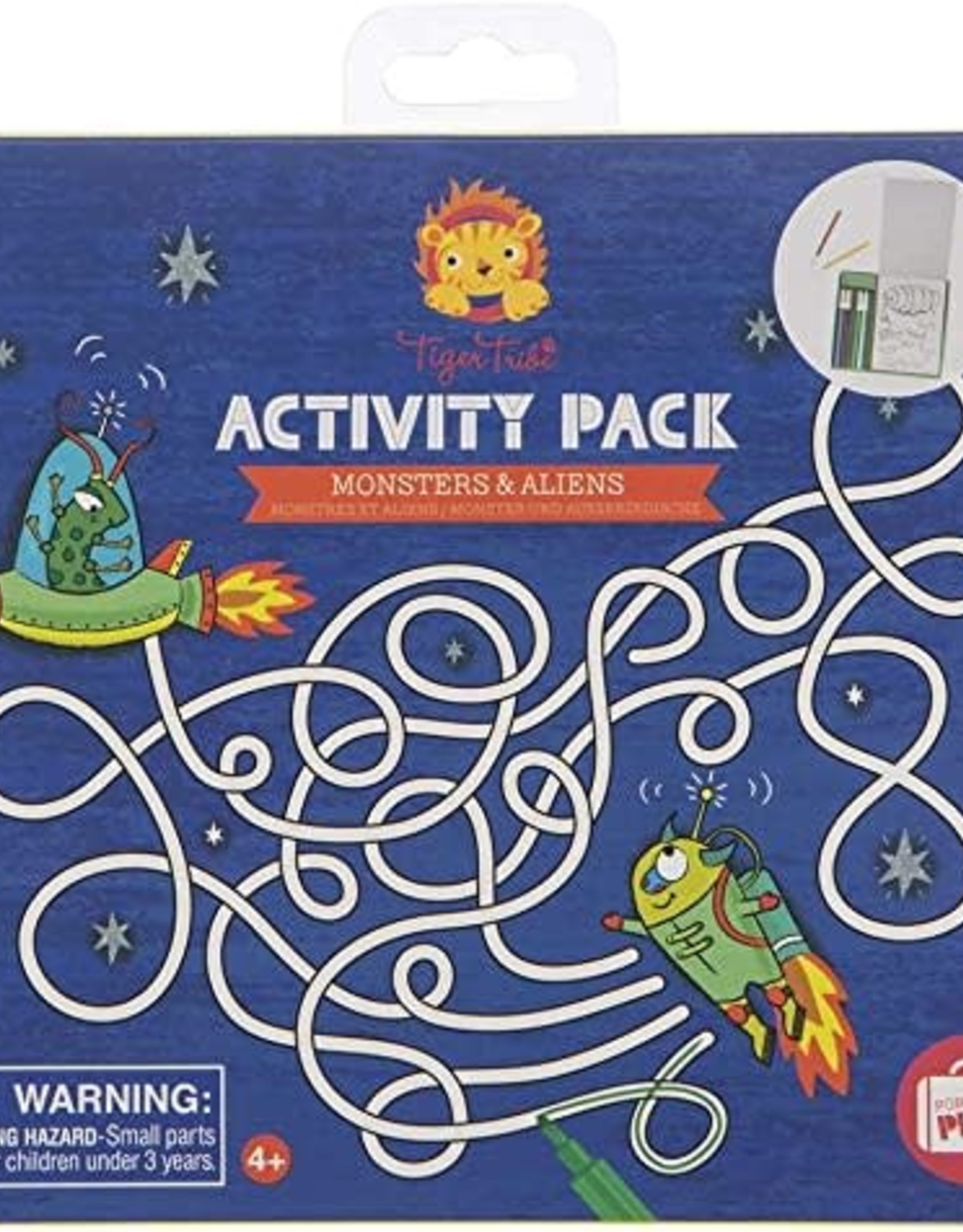 Tiger Tribe Monsters & Aliens Activity Pack