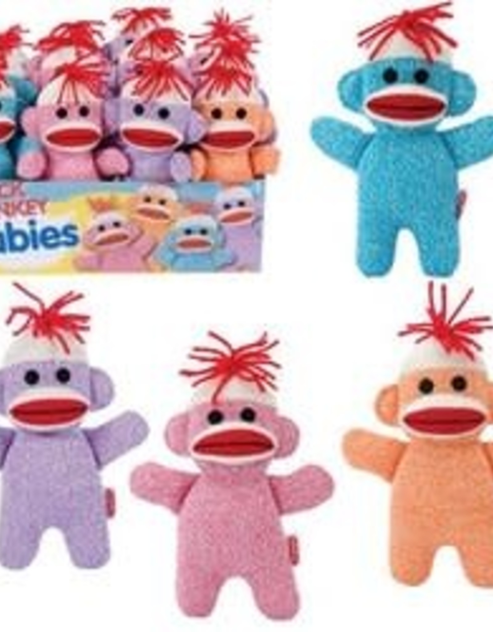 Schylling SOCK MONKEY BABIES ASST