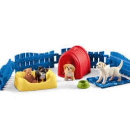 Schleich Farm World Puppy Pen 42480
