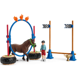 Schleich Farm World Pony Agility Race 42482
