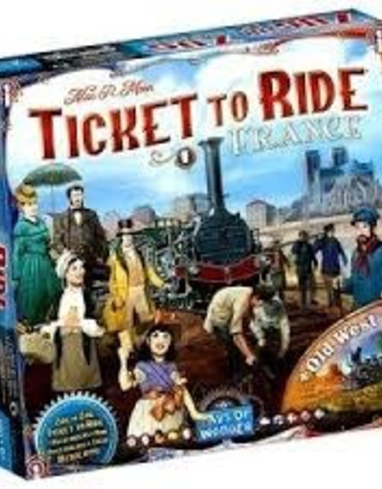 Days of Wonder Ticket to Ride - France / Old West (Expansion #6)