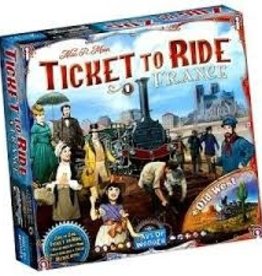 Days of Wonder Ticket to Ride - France / Old West (Expansion #6)