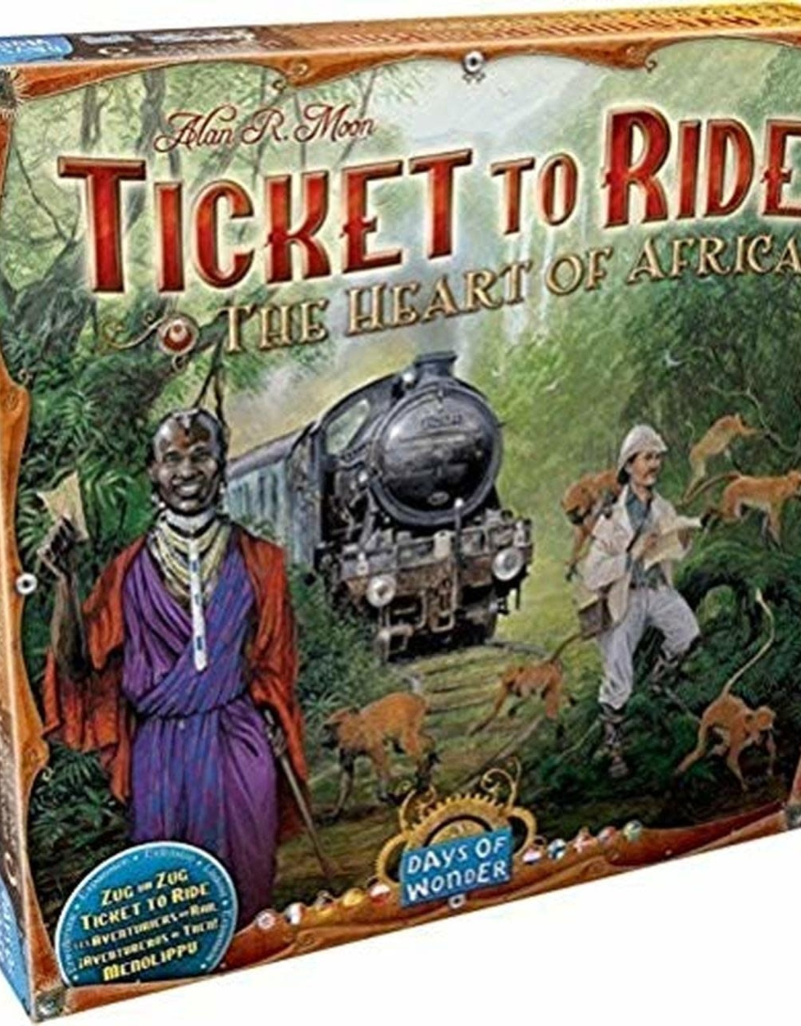 Days of Wonder Ticket to Ride - The Heart of Africa (Expansion #3)
