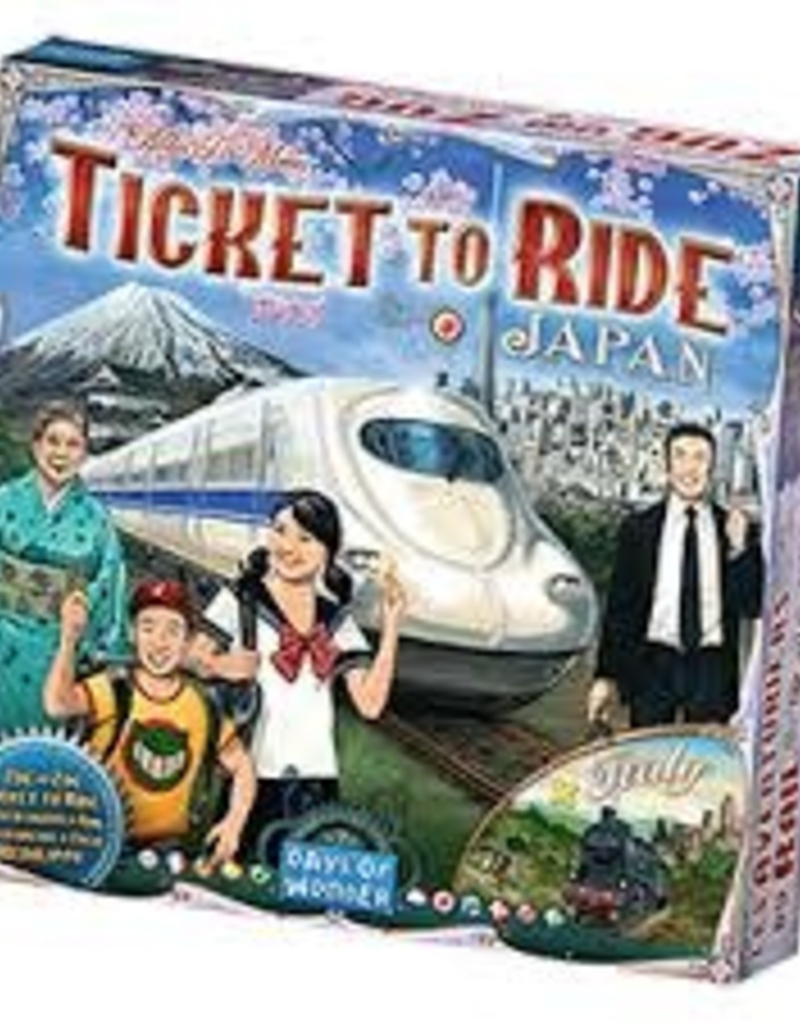 Days of Wonder Ticket to Ride - Map #7 - Japan/ Italy
