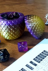 Fantasy by Numbers Dragon Egg - Med, Premium Storm