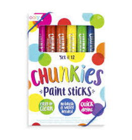 OOLY CHUNKIES PAINT STICKS - ORIGINAL PACK (SET OF 12)