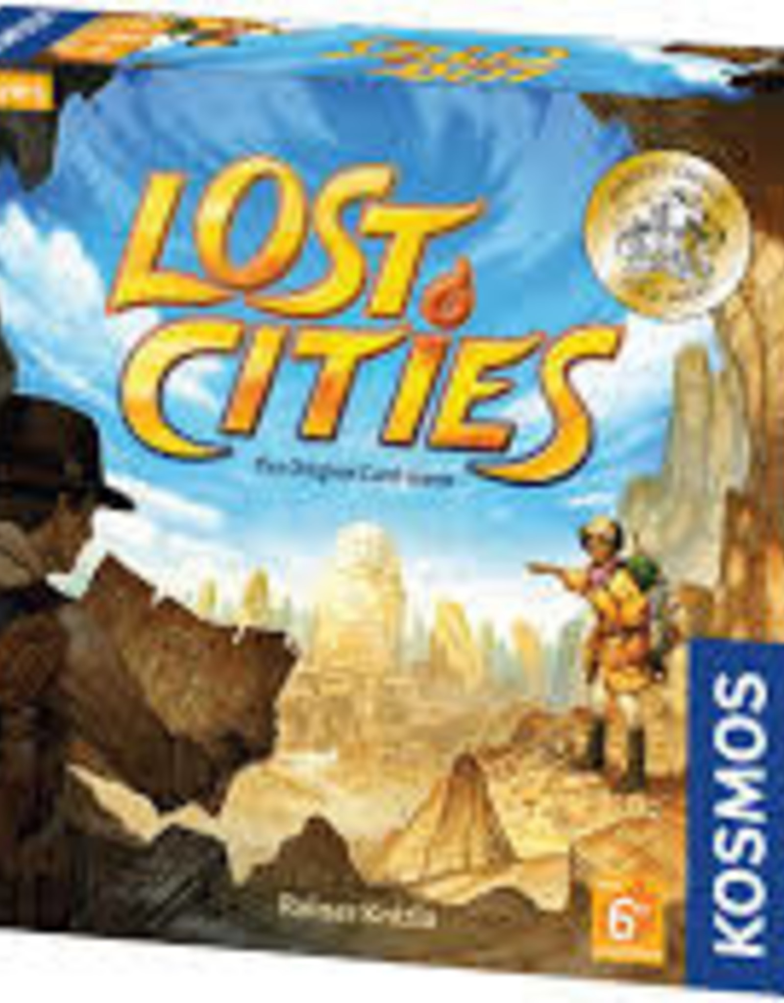 Thames & Kosmos LOST CITIES CARD GAME - WITH 6TH EXPEDITION
