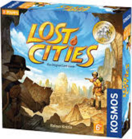 Thames & Kosmos LOST CITIES CARD GAME - WITH 6TH EXPEDITION