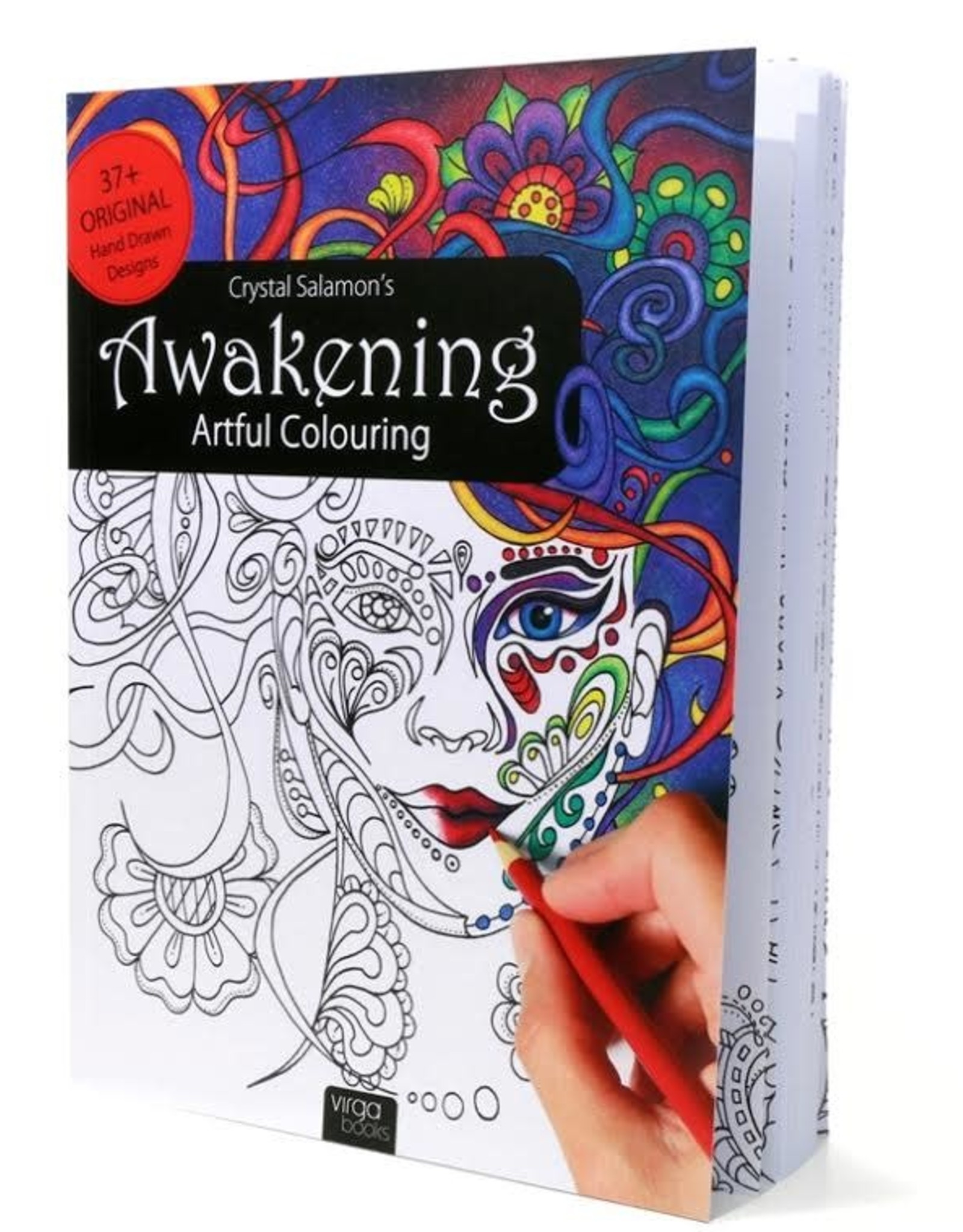 Crystal Salamon Awakening - Artful Colouring Book