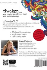 Crystal Salamon Awakening - Artful Colouring Book