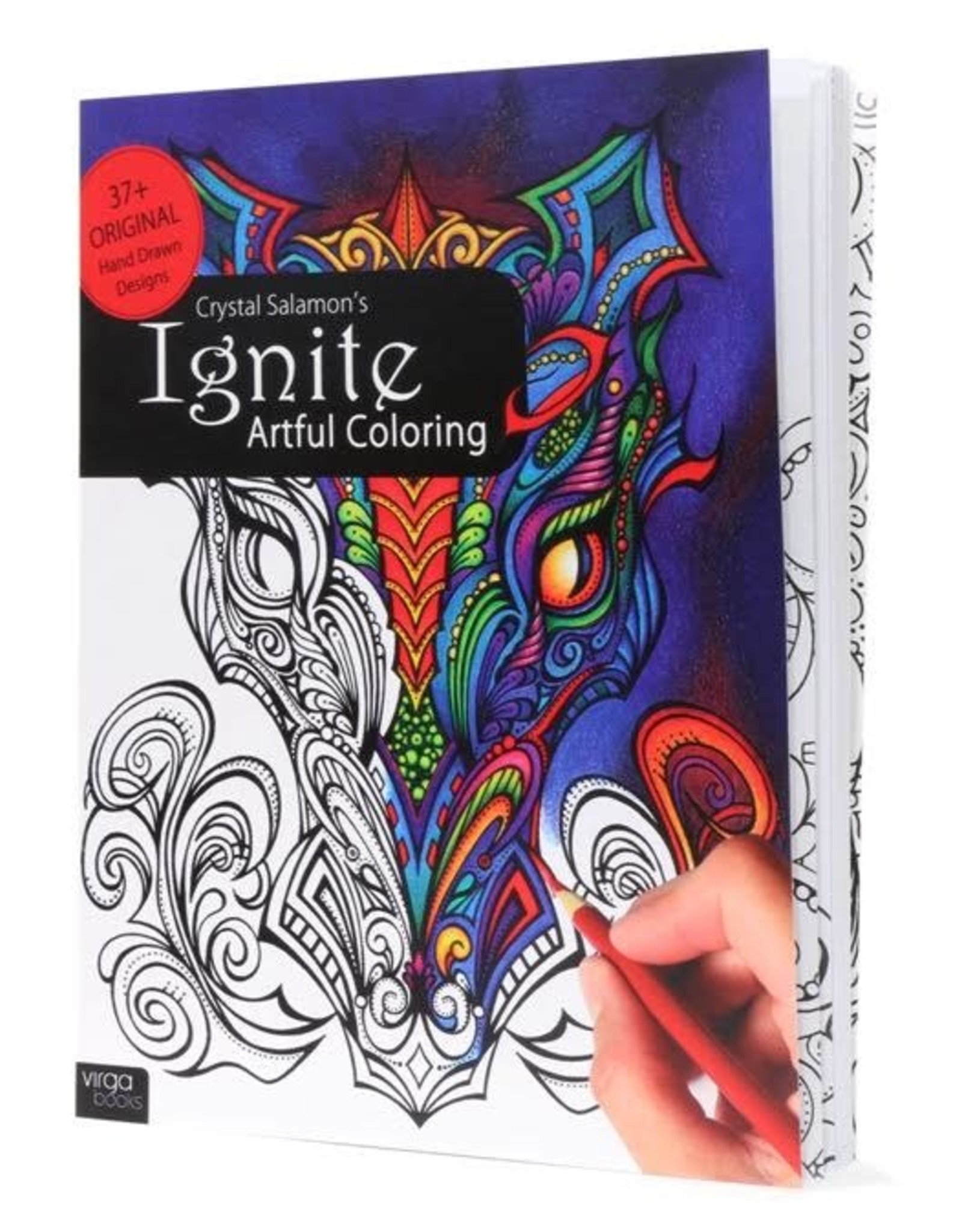 Crystal Salamon Ignite - Artful Colouring Book