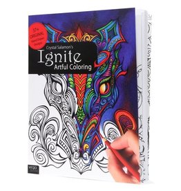 Crystal Salamon Ignite - Artful Colouring Book