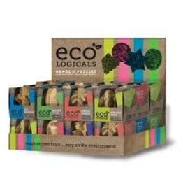 Project Genius Inc. Eco Logicals: 24pc Bamboo Puzzles