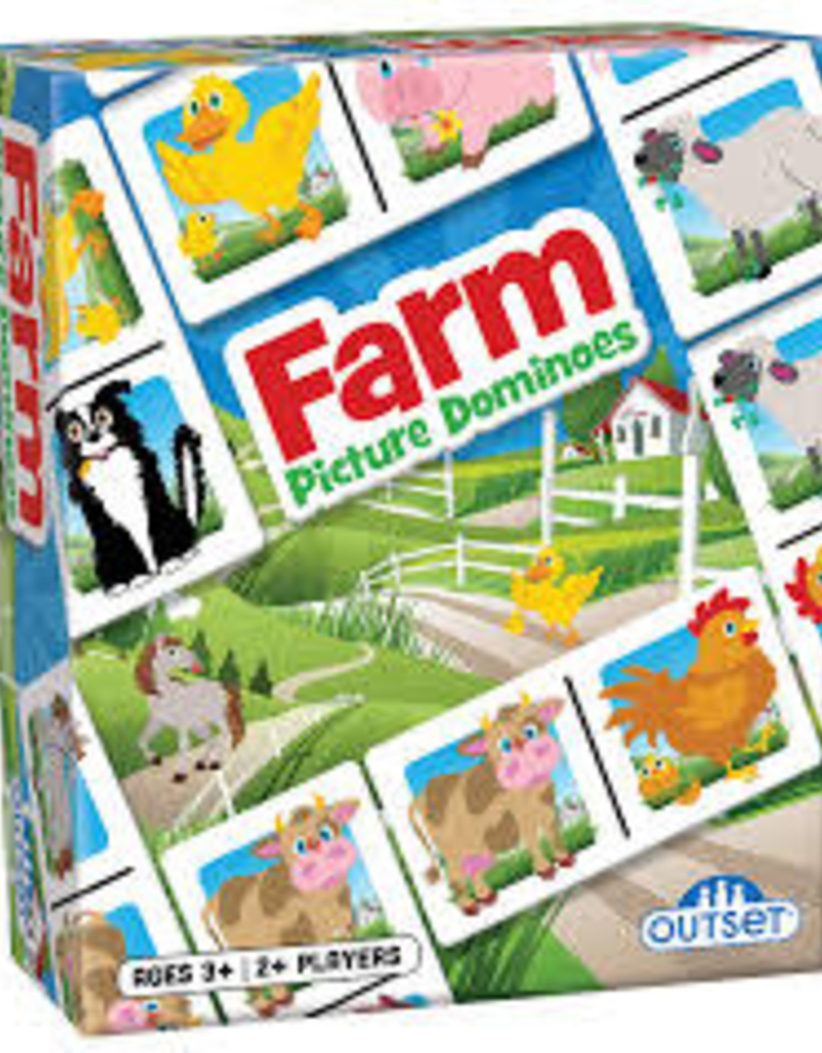 Outset Picture Dominoes- Farm