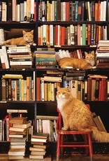 Cobble Hill Gotham Bookstore Cats 500pc CH85080