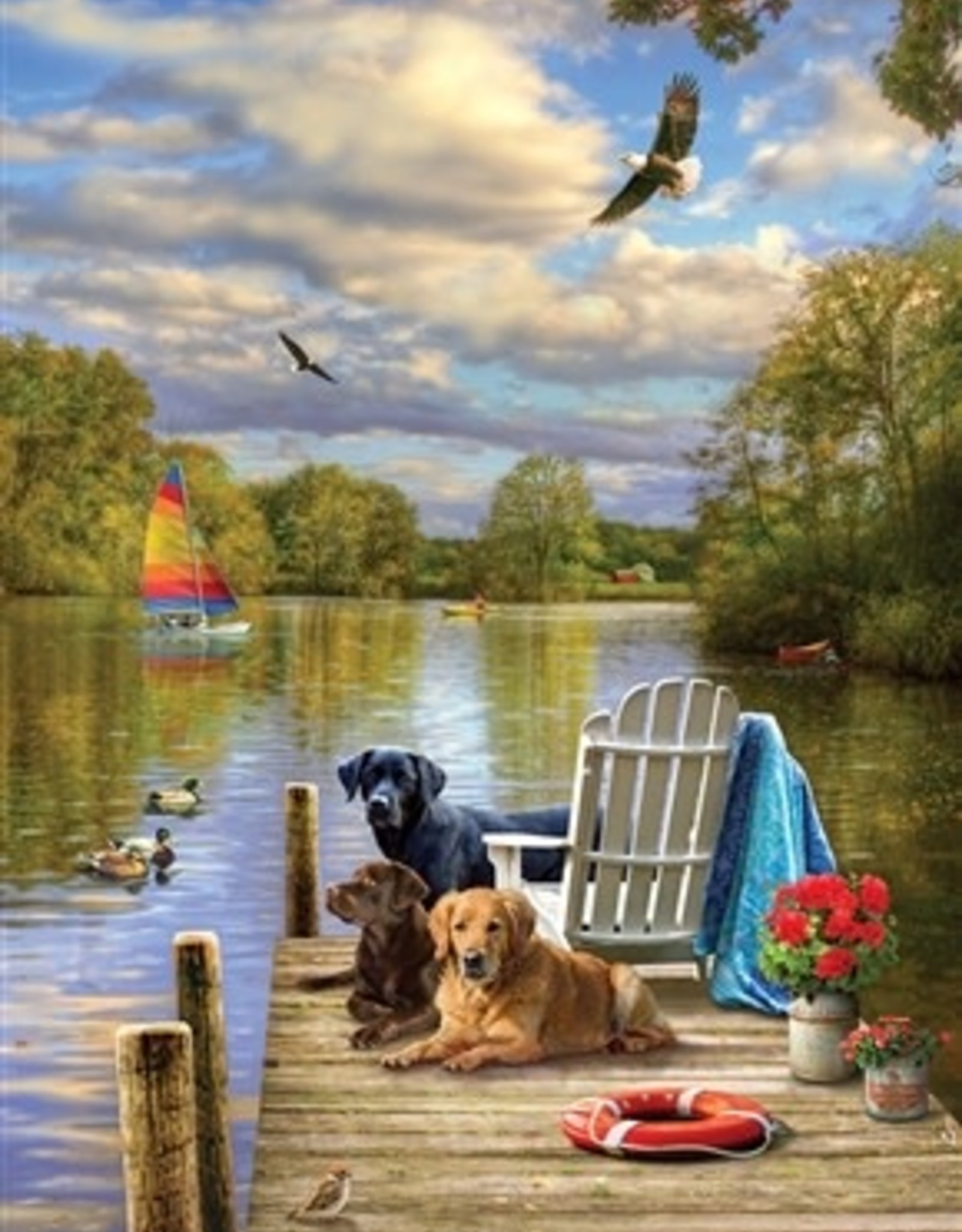 Cobble Hill Dog Day Afternoon 1000pc
