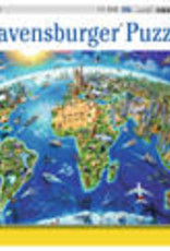 Ravensburger World Landmarks Map (300 PC)