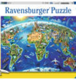 Ravensburger World Landmarks Map (300 PC)