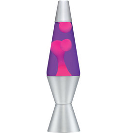 Lava Lamp 14.5" Lava Lamp - Pink/Purple/Silver