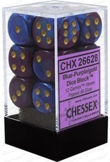 Chessex Gemini: 12D6 Blue-Purple / Gold
