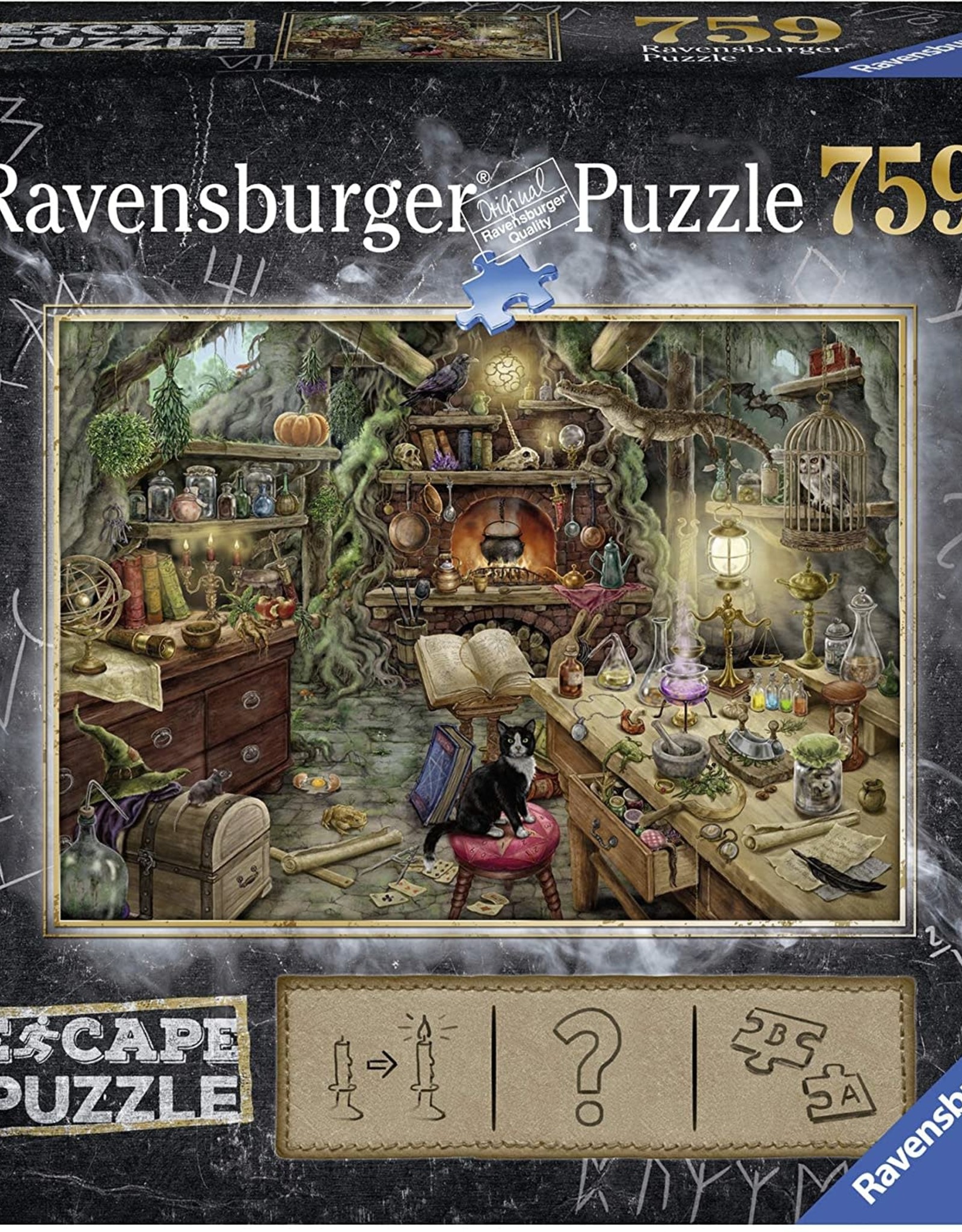 Ravensburger ESCAPE Witch's Kitchen 759 pc Puzzle