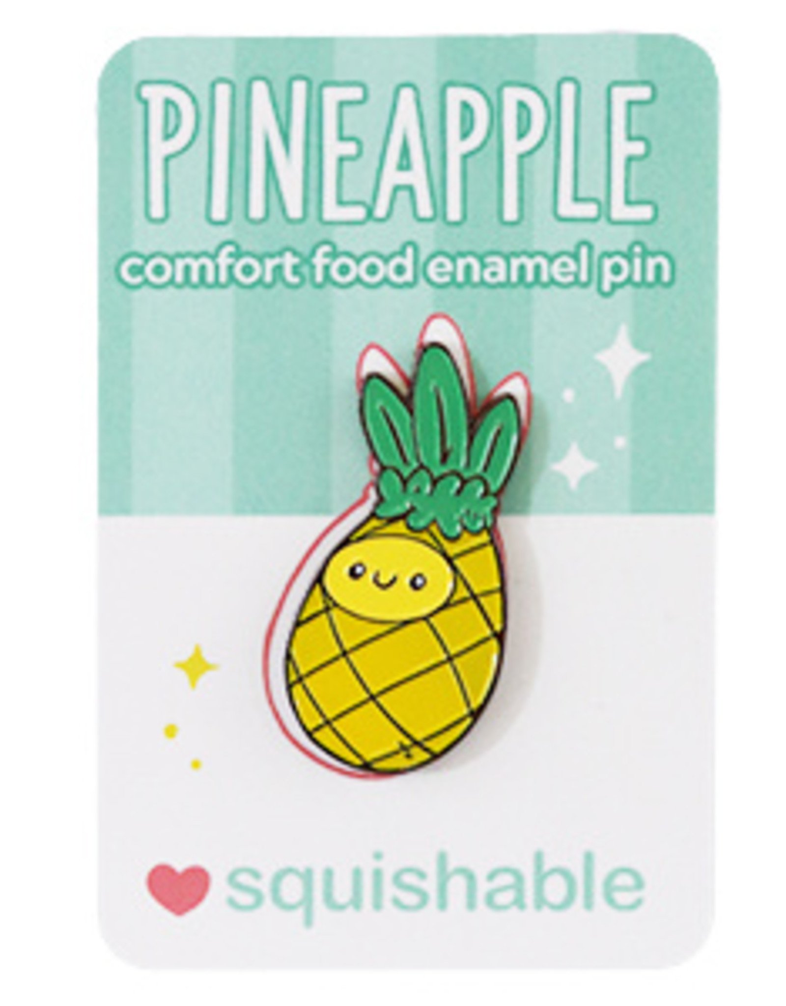 Squishable Enamel Pin - Pineapple