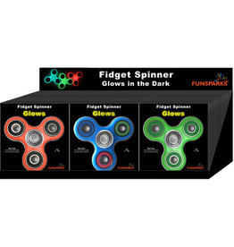 Funsparks Fidget Spinners-Glow in the Dark