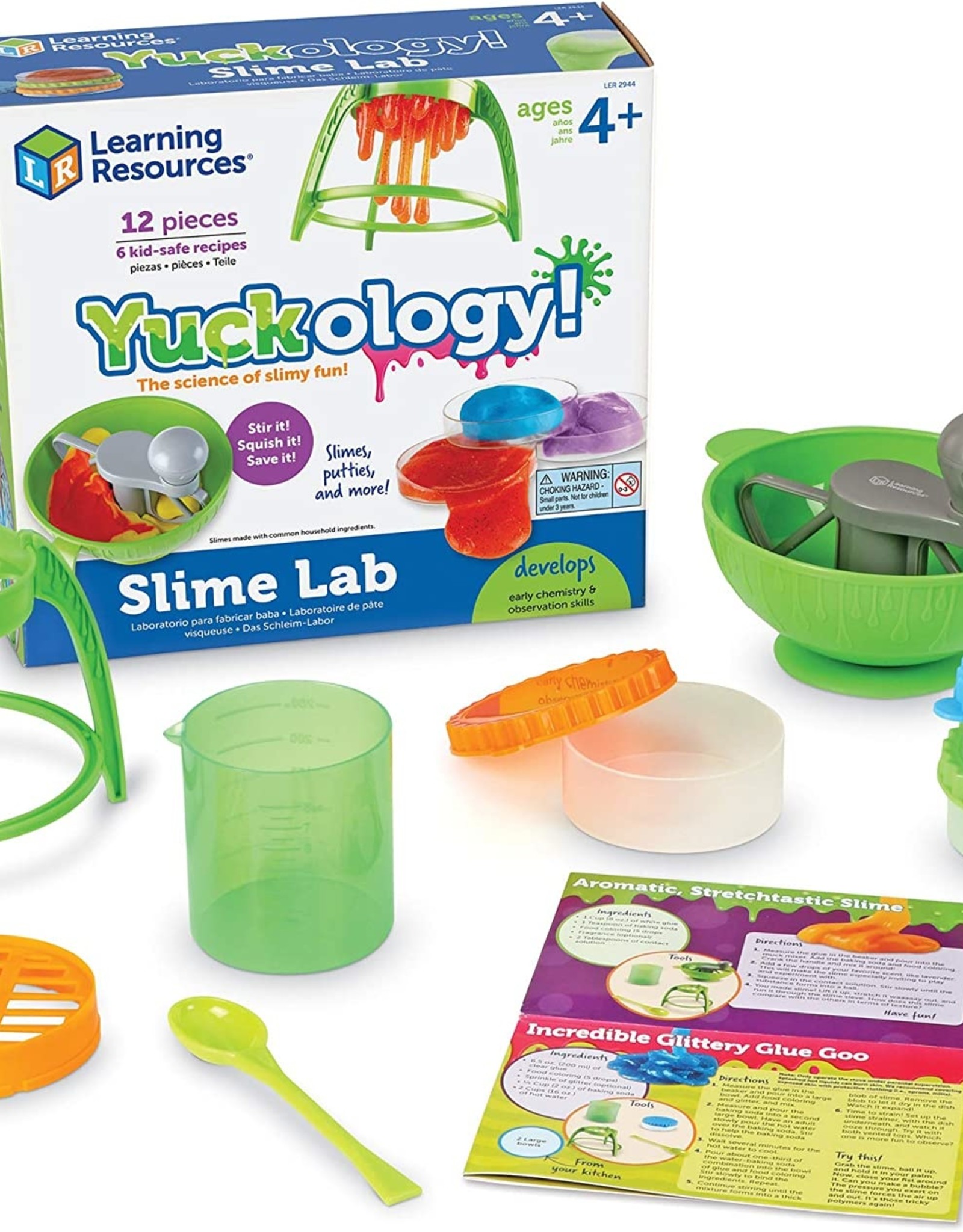 Learning Resources Yuckology! Slime Lab