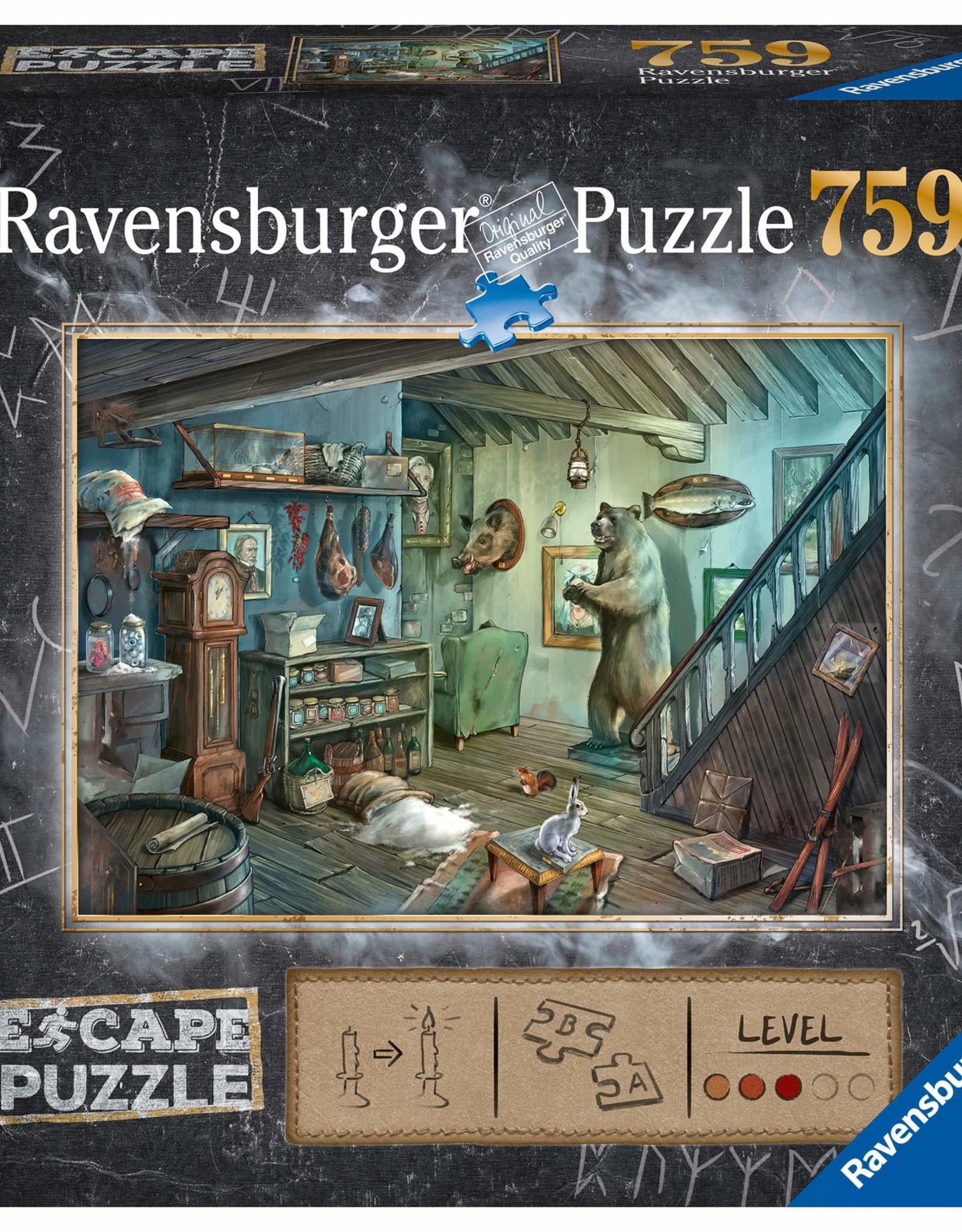 Ravensburger ESCAPE Forbidden Basement (759 Pc Escape)