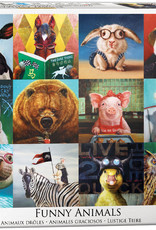 Eurographics Funny Animals by Lucia Heffernan 1000pc