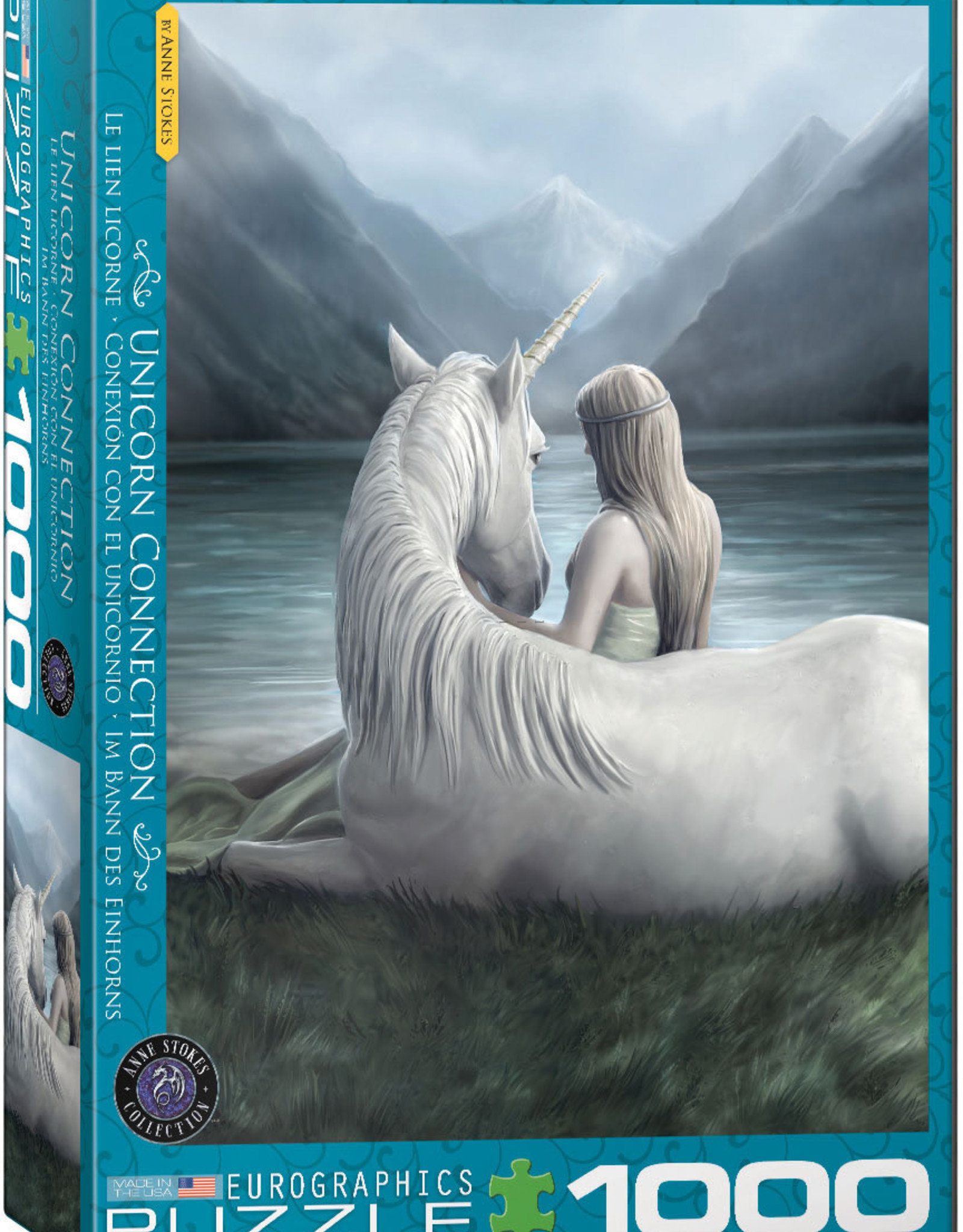 Eurographics Unicorn Connection by Anne Stokes 1000pc