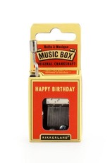 Kikkerland Happy Birthday - Music Box