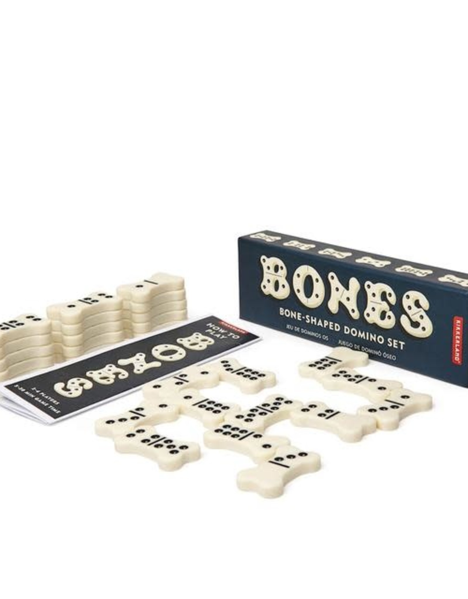 Kikkerland Dog Bone Domino Set