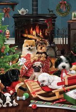 Cobble Hill Christmas Puppies 500pc CH85055