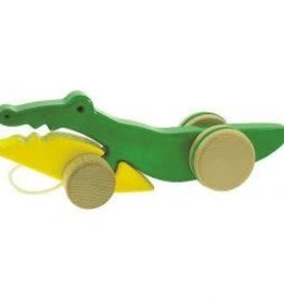 Bajo Wooden Pull CROCODILE