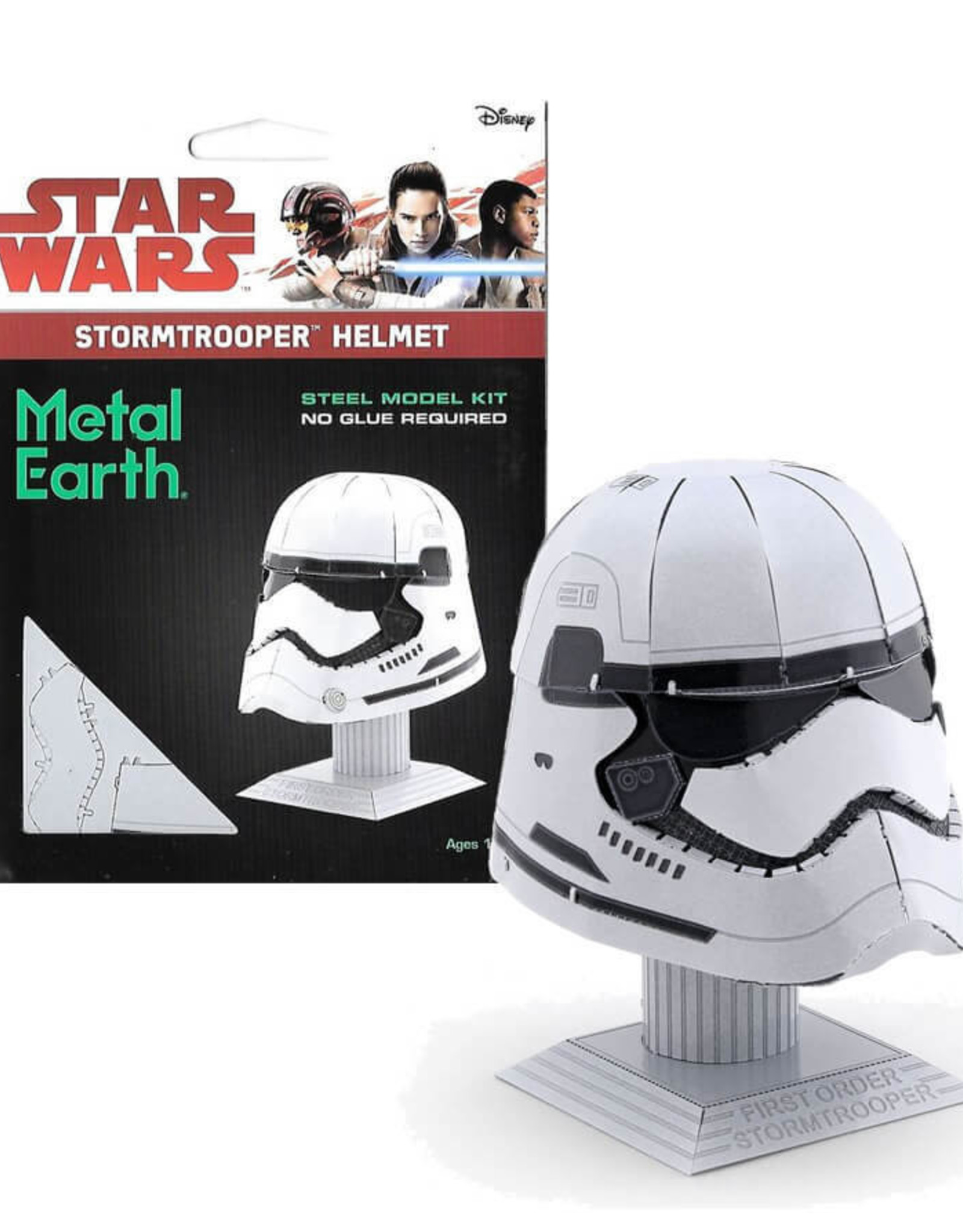 MetalEarth M.E. Star Wars Helmet-Stormtrooper